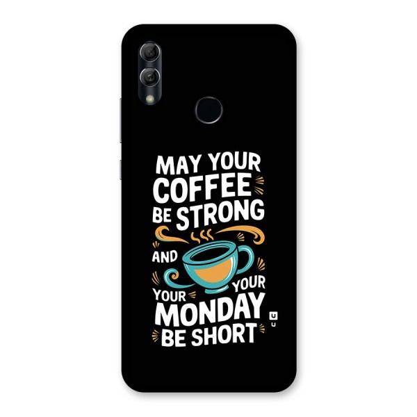 Strong Coffee Back Case for Honor 10 Lite