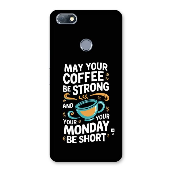 Strong Coffee Back Case for Infinix Note 5