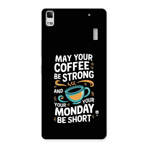Strong Coffee Back Case for Lenovo K3 Note