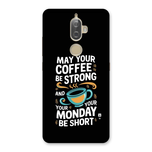 Strong Coffee Back Case for Lenovo K8 Plus