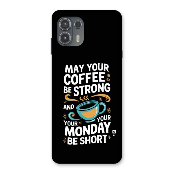 Strong Coffee Back Case for Motorola Edge 20 Fusion