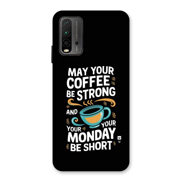 Strong Coffee Back Case for Redmi 9 Power