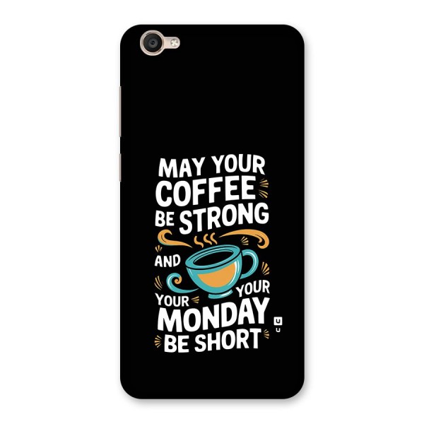 Strong Coffee Back Case for Vivo Y55