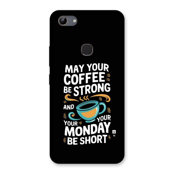 Strong Coffee Back Case for Vivo Y81