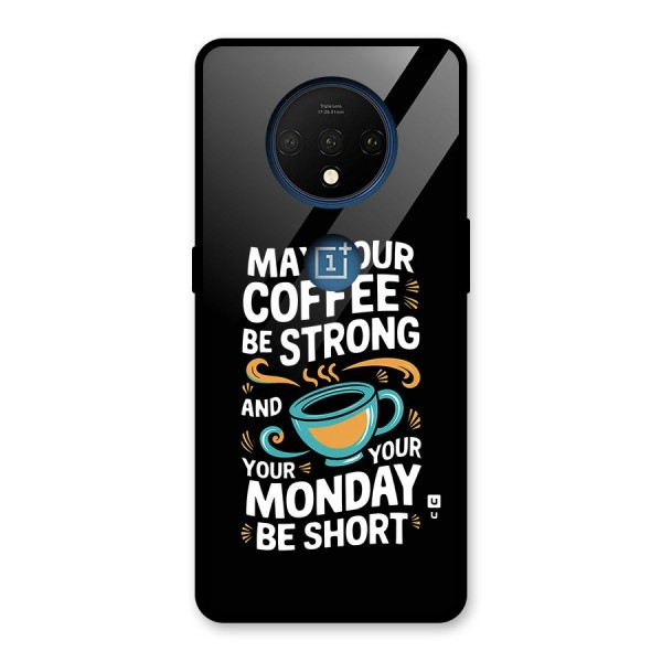 Strong Coffee Glass Back Case for OnePlus 7T