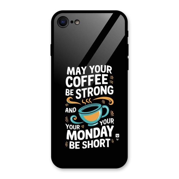 Strong Coffee Glass Back Case for iPhone SE 2022