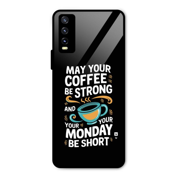Strong Coffee Metal Back Case for Vivo Y20i