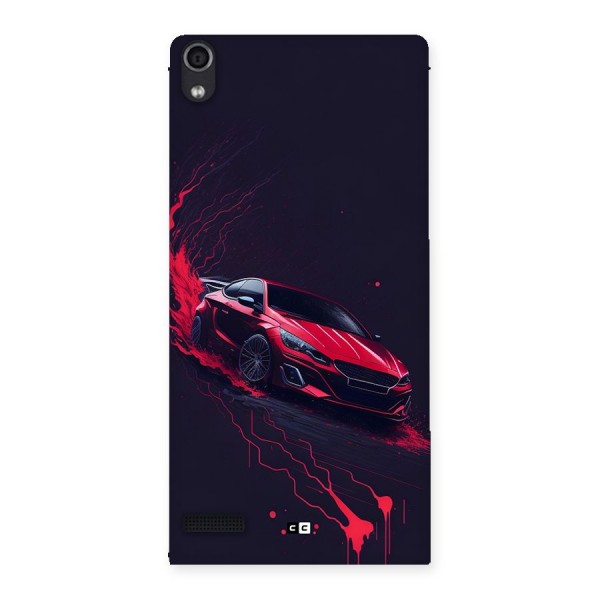 Stunning Car Back Case for Ascend P6