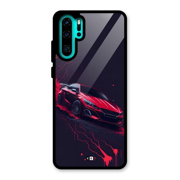 Stunning Car Glass Back Case for Huawei P30 Pro