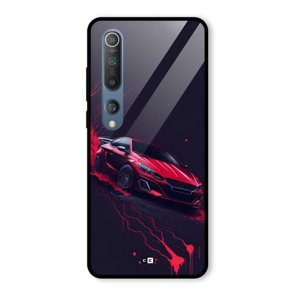 Stunning Car Glass Back Case for Mi 10