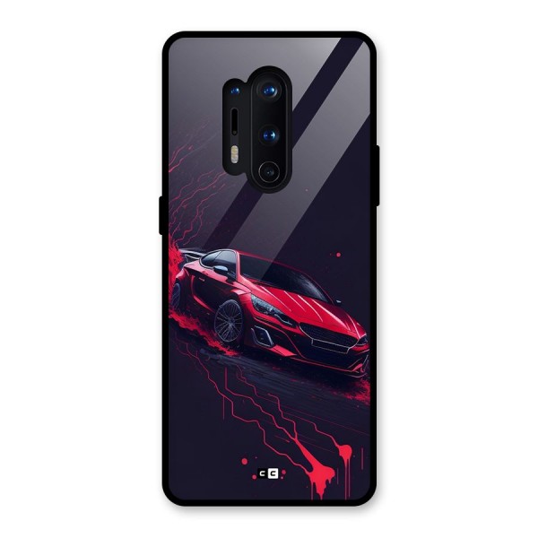 Stunning Car Glass Back Case for OnePlus 8 Pro
