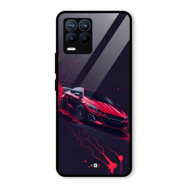 Stunning Car Glass Back Case for Realme 8 Pro