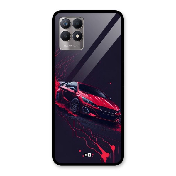 Stunning Car Glass Back Case for Realme Narzo 50