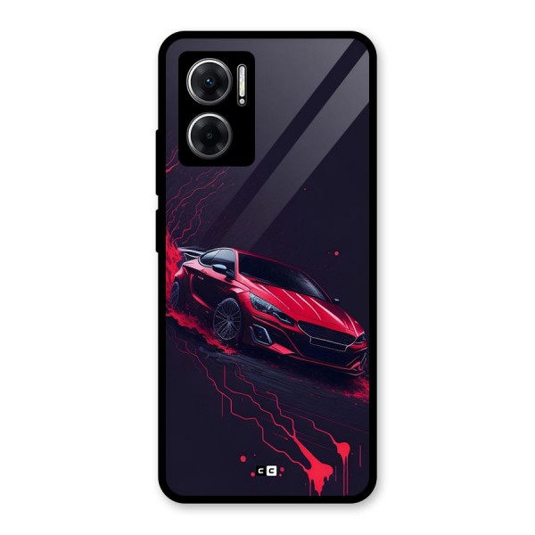 Stunning Car Glass Back Case for Redmi 11 Prime 5G