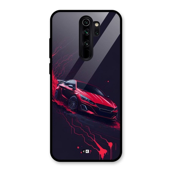 Stunning Car Glass Back Case for Redmi Note 8 Pro