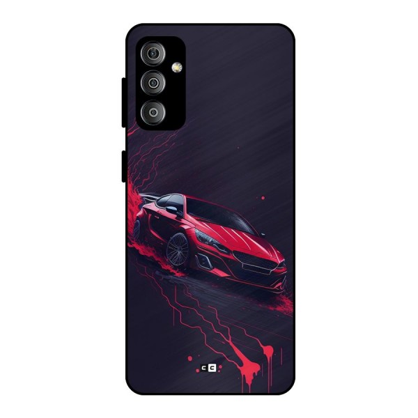 Stunning Car Metal Back Case for Galaxy F23
