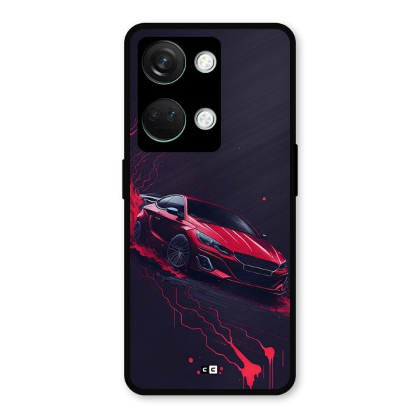 Stunning Car Metal Back Case for OnePlus Nord 3