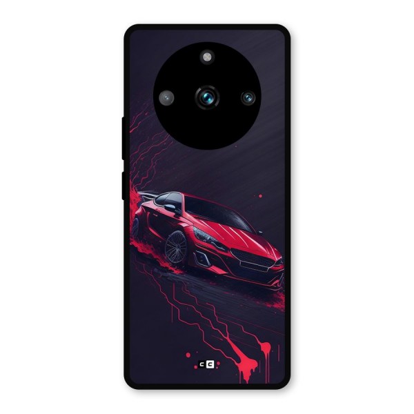 Stunning Car Metal Back Case for Realme 11 Pro