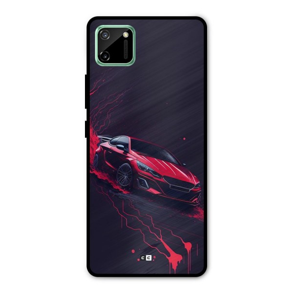 Stunning Car Metal Back Case for Realme C11