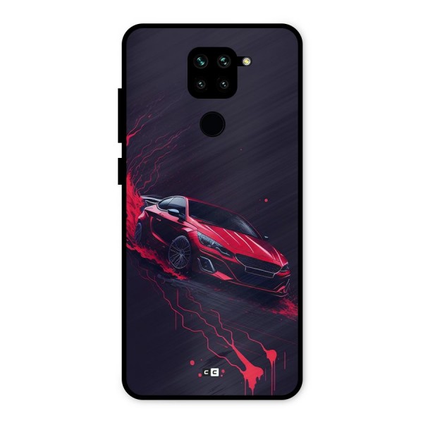 Stunning Car Metal Back Case for Redmi Note 9