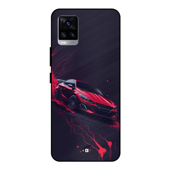 Stunning Car Metal Back Case for Vivo V20