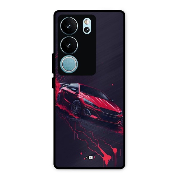 Stunning Car Metal Back Case for Vivo V29
