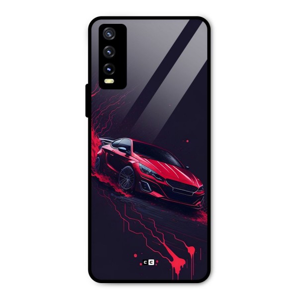 Stunning Car Metal Back Case for Vivo Y20t