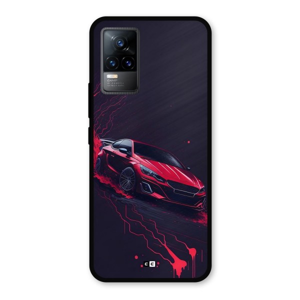 Stunning Car Metal Back Case for Vivo Y73