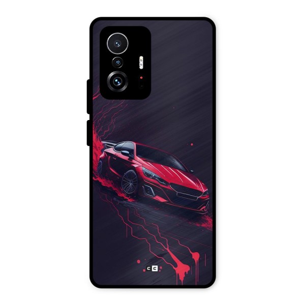 Stunning Car Metal Back Case for Xiaomi 11T Pro