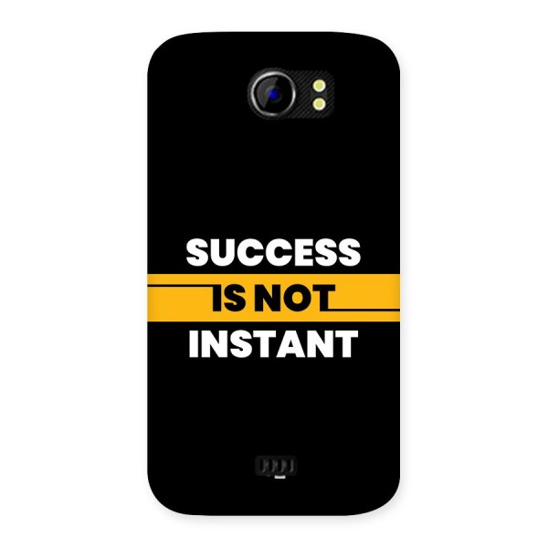 Success Not Instant Back Case for Canvas 2 A110