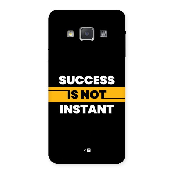 Success Not Instant Back Case for Galaxy A3