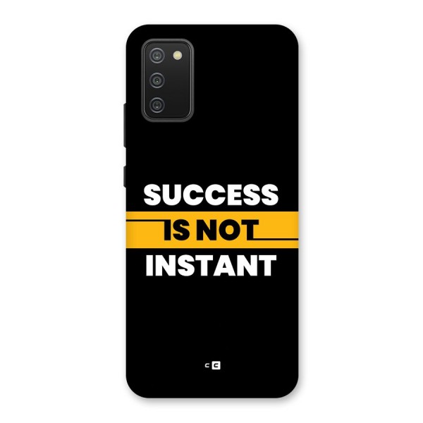 Success Not Instant Back Case for Galaxy M02s