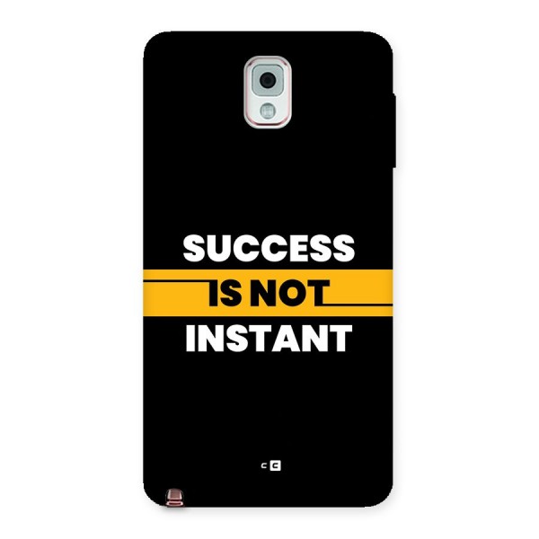 Success Not Instant Back Case for Galaxy Note 3
