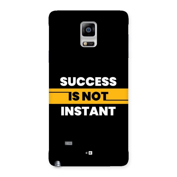 Success Not Instant Back Case for Galaxy Note 4