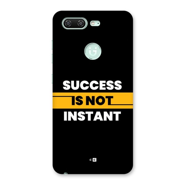 Success Not Instant Back Case for Gionee S10