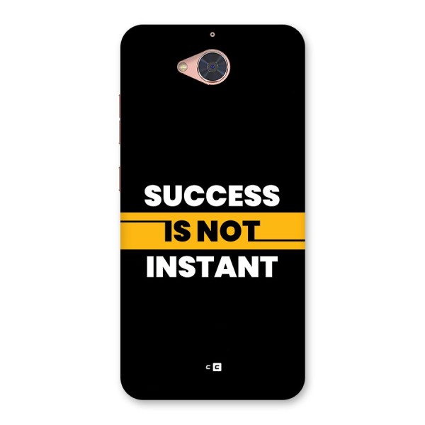 Success Not Instant Back Case for Gionee S6 Pro