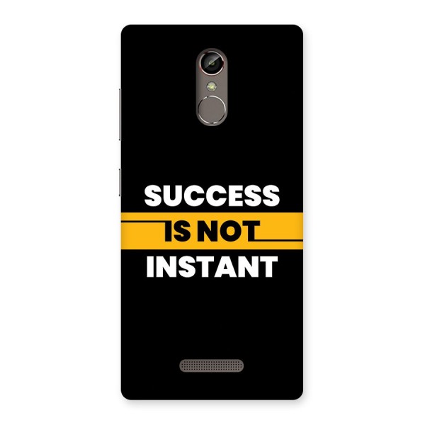 Success Not Instant Back Case for Gionee S6s
