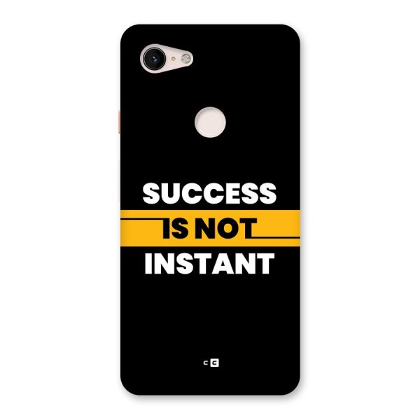 Success Not Instant Back Case for Google Pixel 3 XL