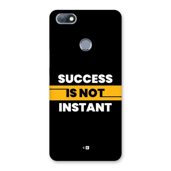 Success Not Instant Back Case for Infinix Note 5