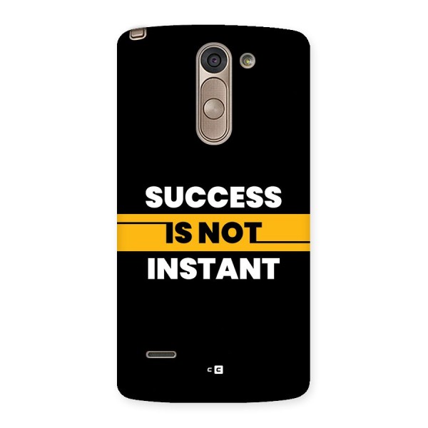 Success Not Instant Back Case for LG G3 Stylus
