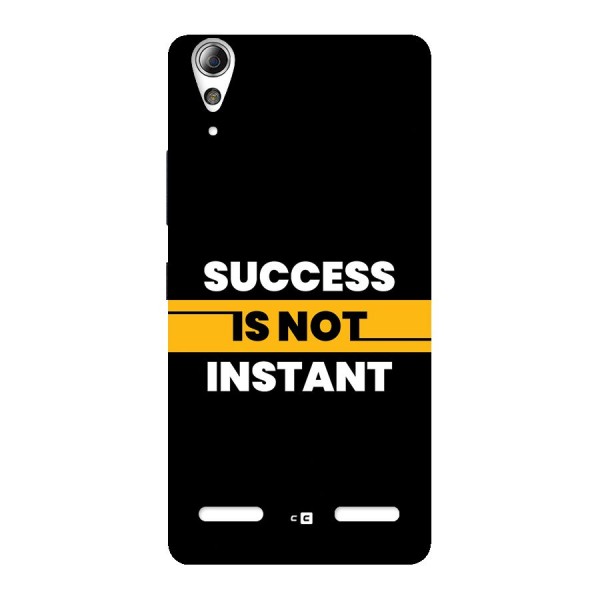 Success Not Instant Back Case for Lenovo A6000 Plus