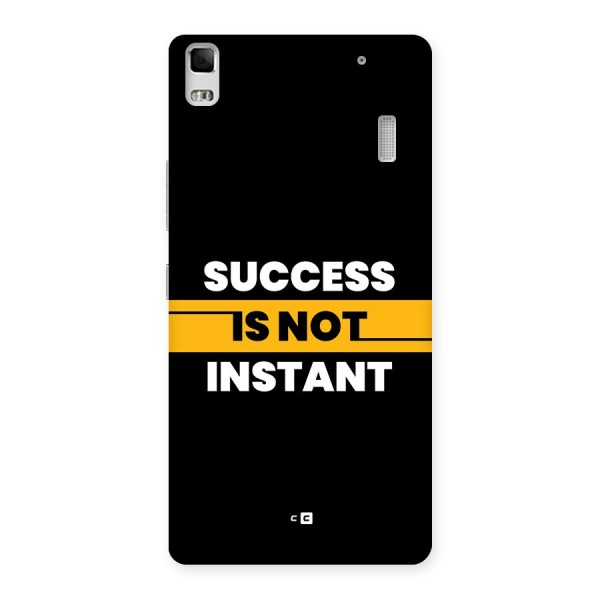 Success Not Instant Back Case for Lenovo K3 Note
