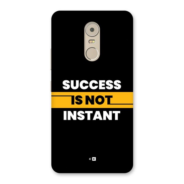 Success Not Instant Back Case for Lenovo K6 Note