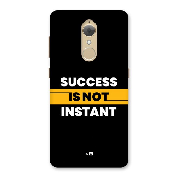 Success Not Instant Back Case for Lenovo K8