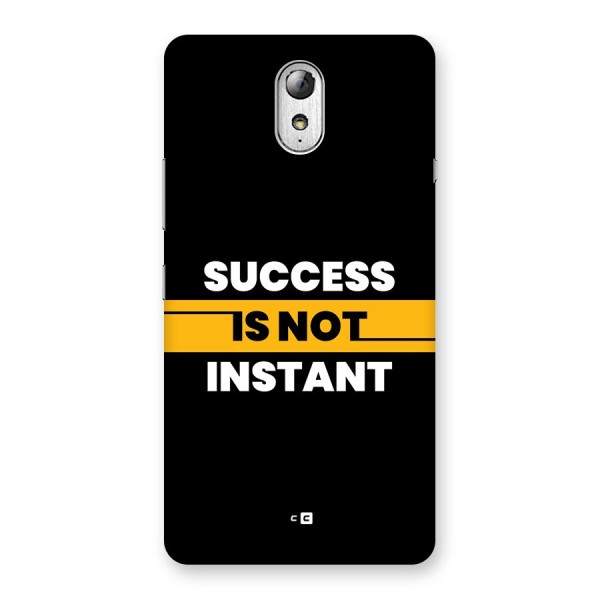 Success Not Instant Back Case for Lenovo Vibe P1M