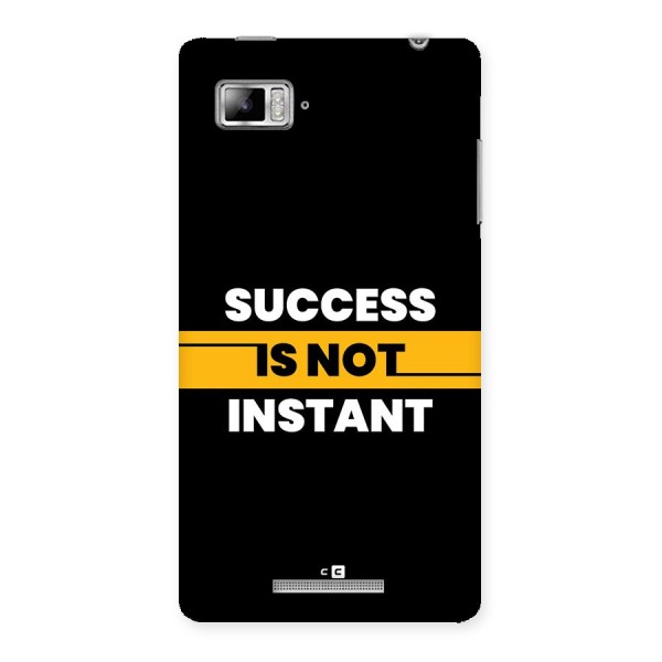 Success Not Instant Back Case for Lenovo Vibe Z K910