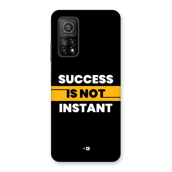 Success Not Instant Back Case for Mi 10T 5G