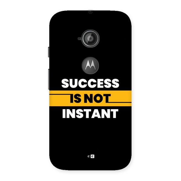 Success Not Instant Back Case for Moto E 2nd Gen
