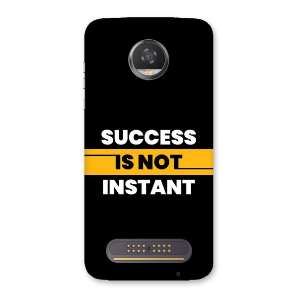 Success Not Instant Back Case for Moto Z2 Play