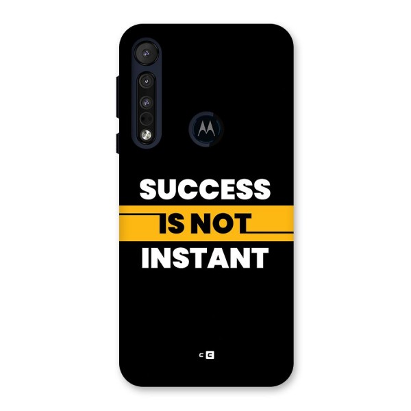 Success Not Instant Back Case for Motorola One Macro